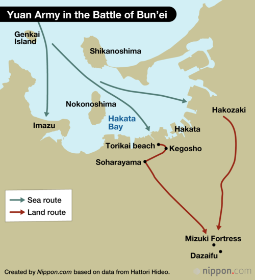 Yuan Army in the Battle of Bun’ei