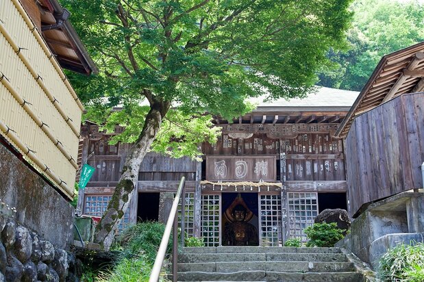 修善寺で暗殺された頼家の冥福を祈って母・政子が寄進した指月殿（時事）