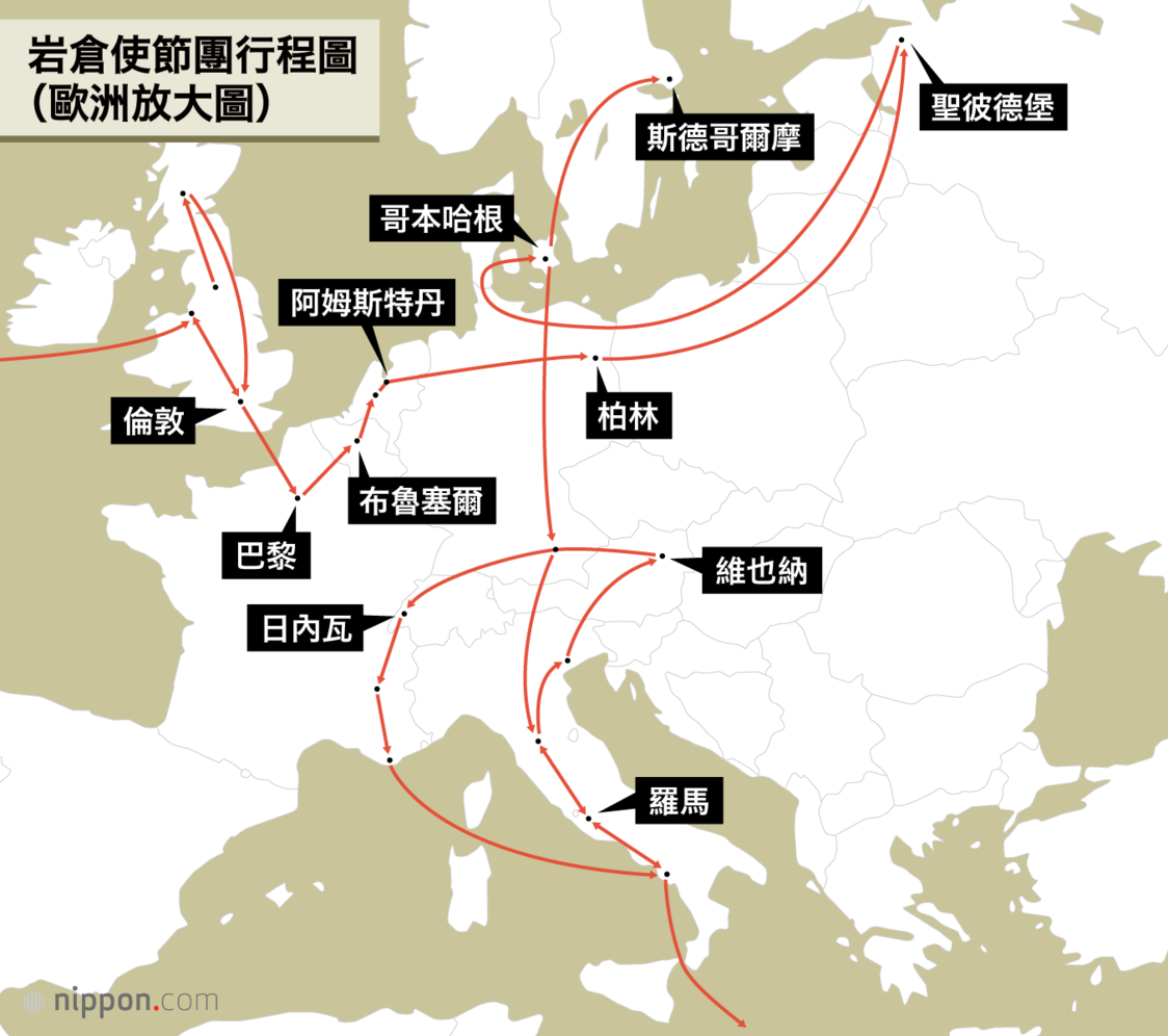 岩倉使節團：環遊世界，探索日本現代化的方向