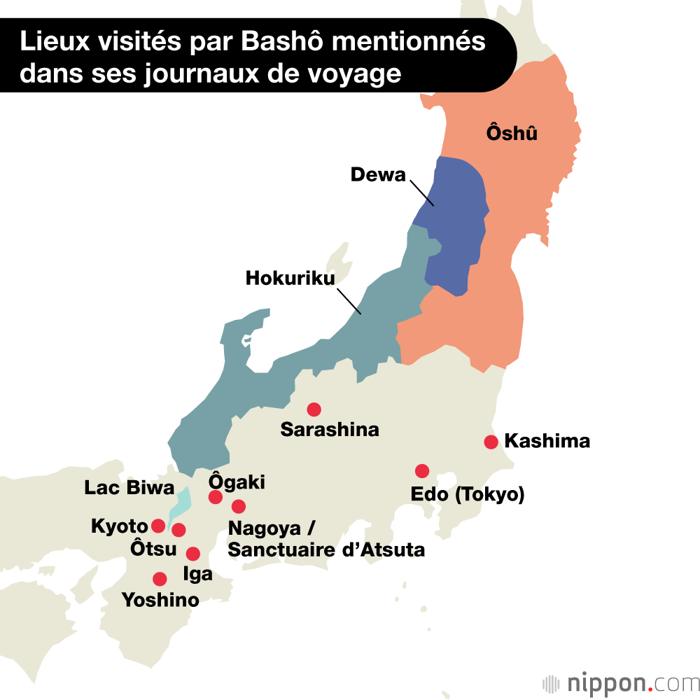 Matsuo Bashô : un écrivain vagabond vivant pour le haïku
