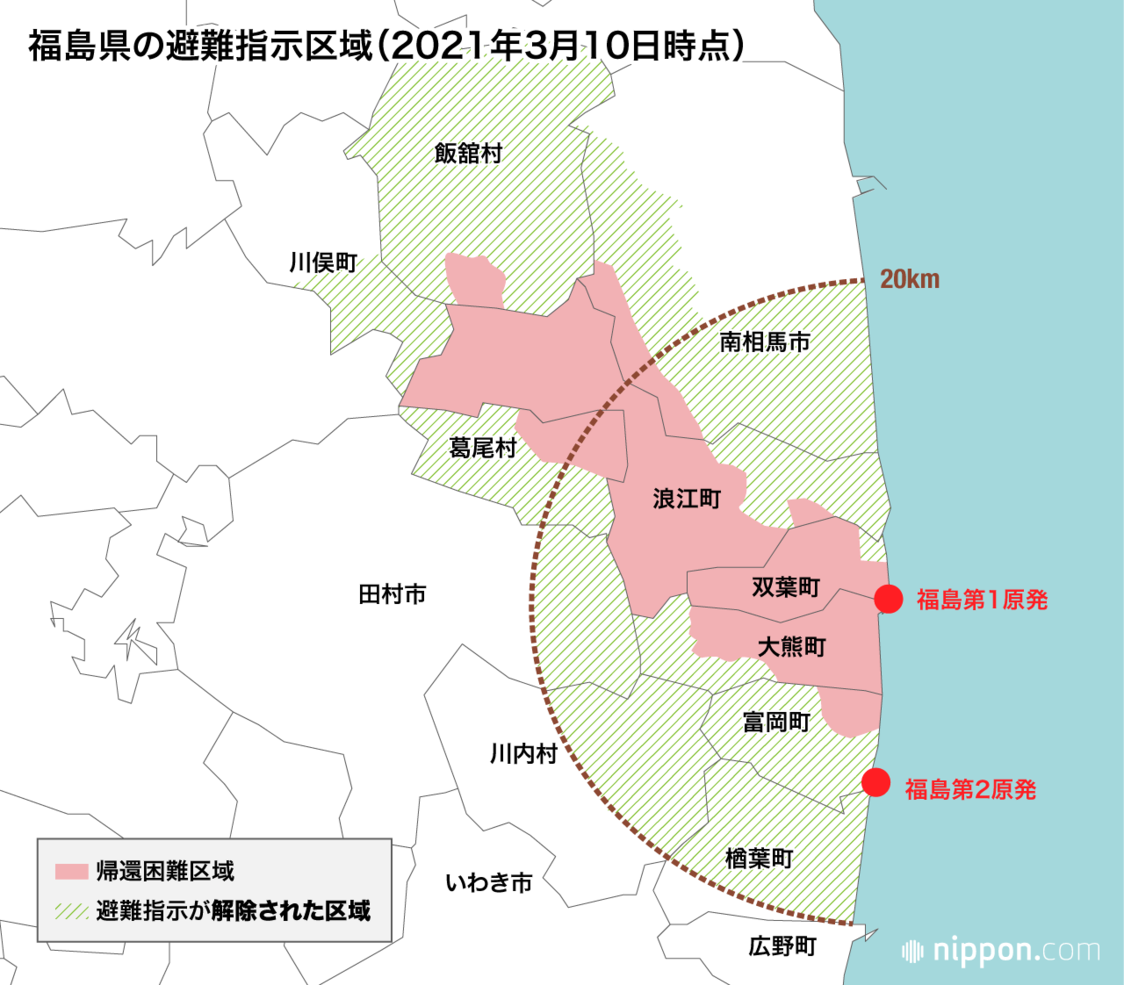 データで見る東日本大震災から10年
