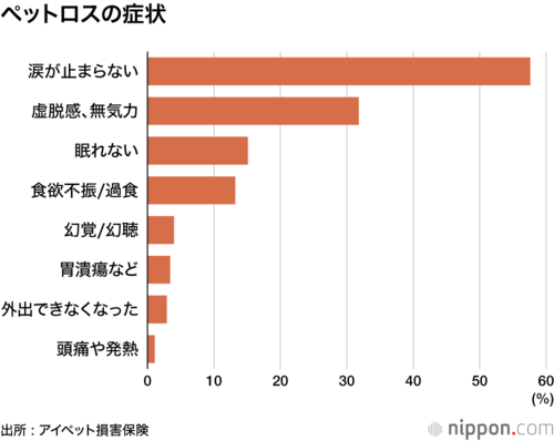 ペットロスの症状