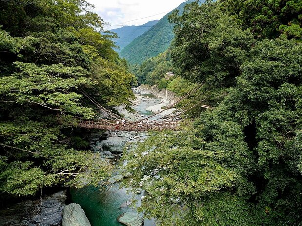 Iya no Kazura Bridge.