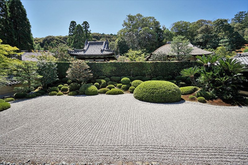 一休寺，枯山水庭園（提供：林亦峰）