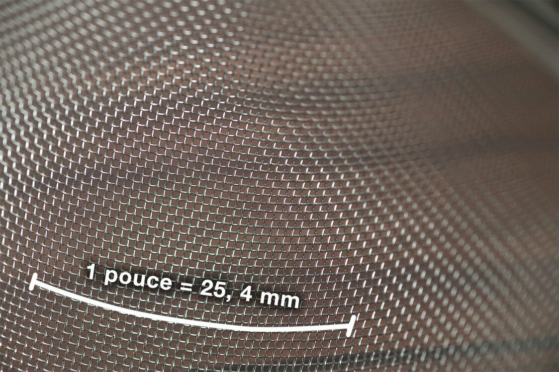 1 pouce = 25, 4 mm
