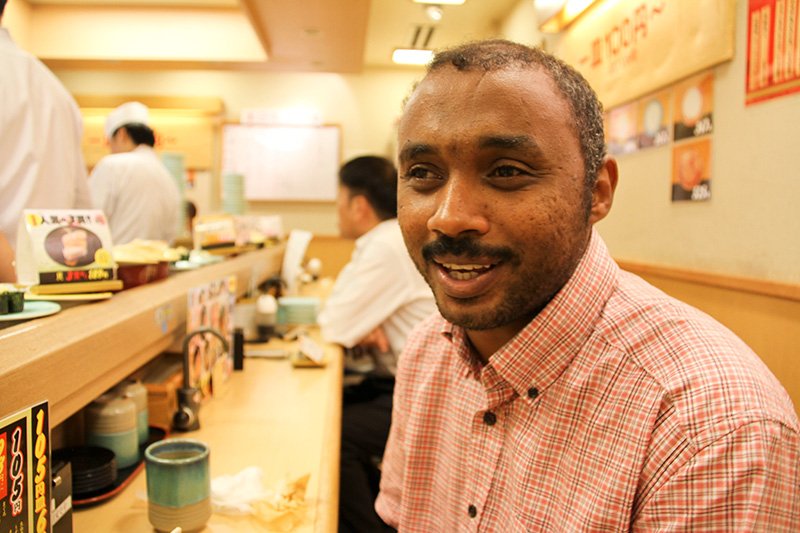 « Quand je vais manger des sushi sans elle, ma femme me dispute. »