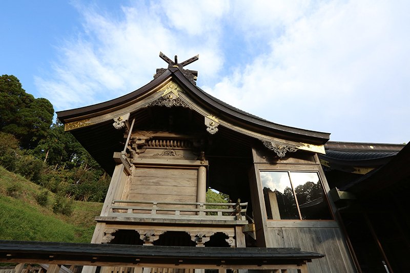 都農（つの）神社（宮崎県都農町）の本殿