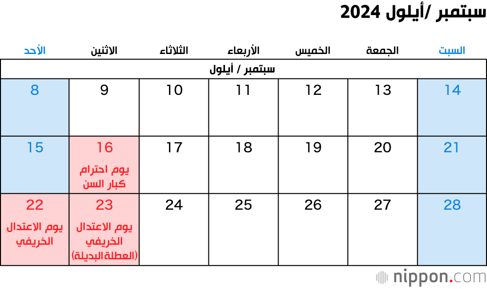 سبتمبر /أيلول 2024