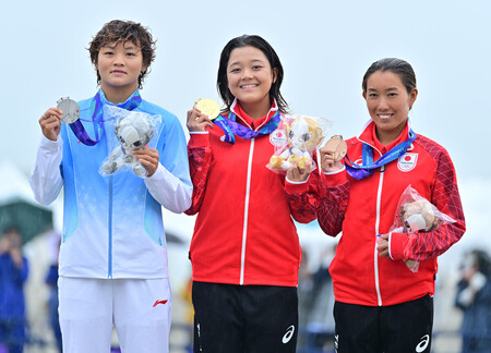 Juego Asiáticos: Igarashi Kanoa e Ikeda Mirai conquistan el oro en surf