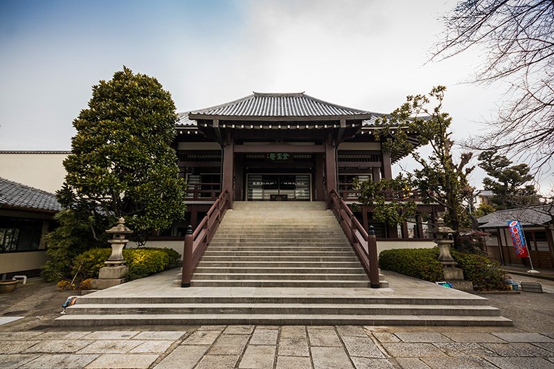 El pabellón principal del Zenshō-an.