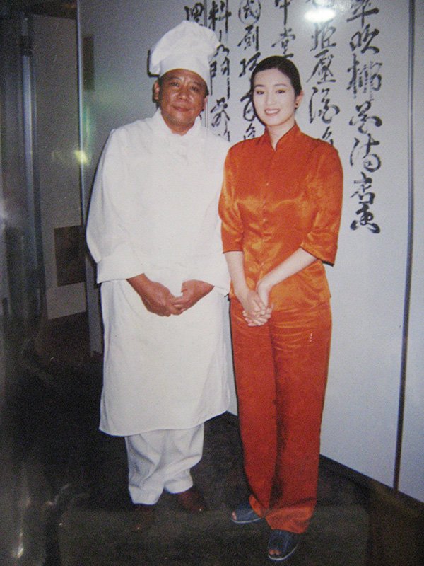 中国の大女優、コン・リー（鞏俐）さんと