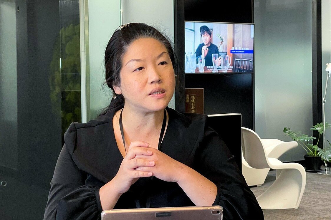 産業創新グループのリーダーである簡思寧氏。プロジェクトに参加した農産品ブランドは年間売上額が平均20%増という大きな成果が出ているという