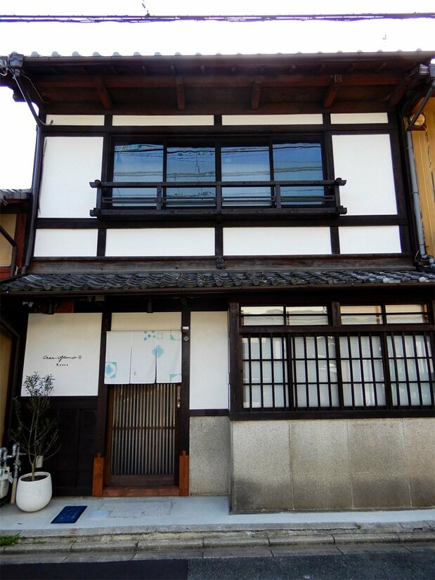 京都民宿「大雲」外觀（筆者攝影）