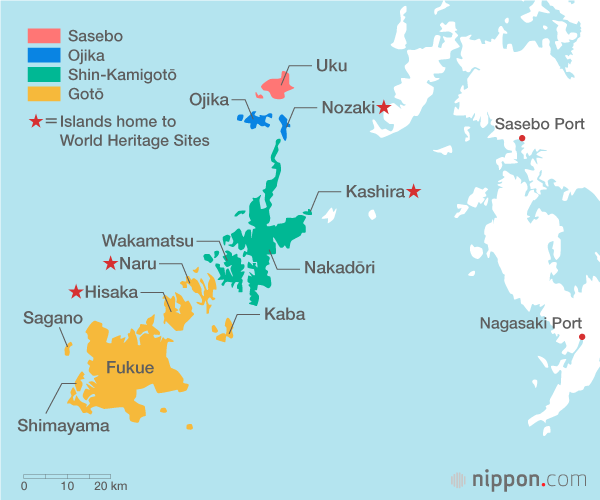 Touring Nagasaki’s Gotō Islands by Boat