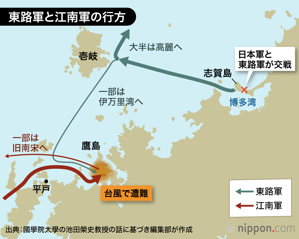 東路軍と江南軍の行方