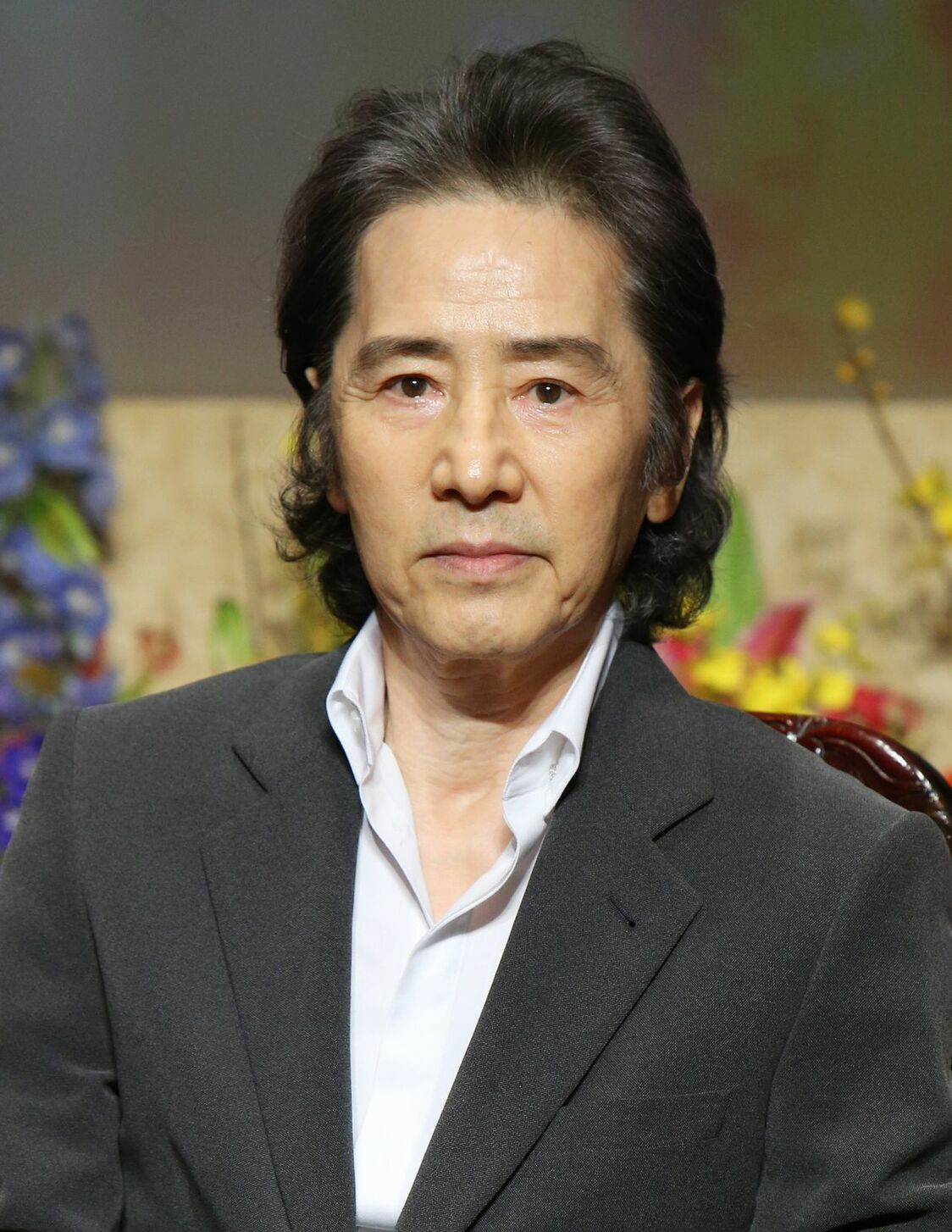 L’acteur Masakazu Tamura en janvier 2014 (Jiji Press).