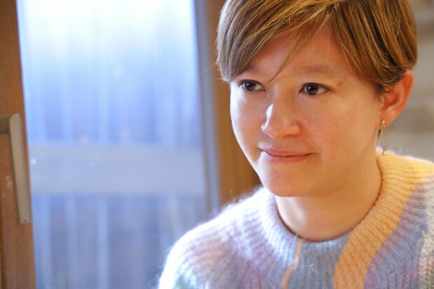 La directora Ema Ryan Yamazaki. (Fotografía de Hanai Tomoko)
