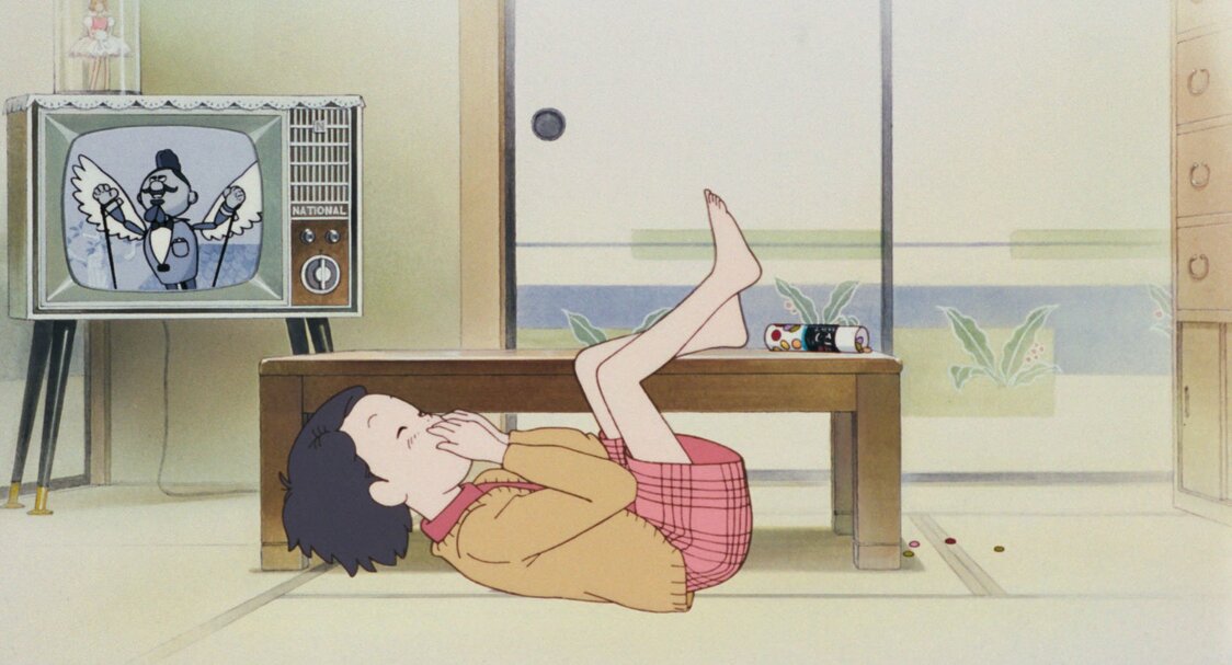 『おもひでぽろぽろ』© 1991 Hotaru Okamoto, Yuko Tone/Isao Takahata/Studio Ghibli, NH