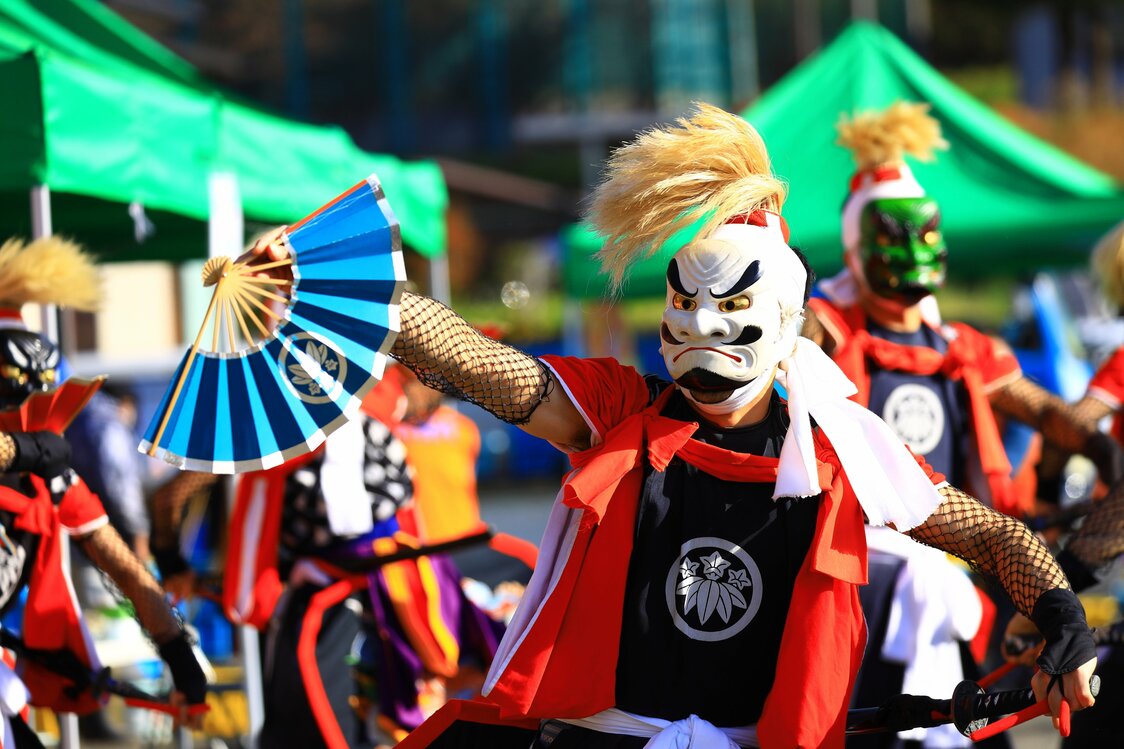 La danse Oni Kenbai de Kitakami, de la préfecture d’Iwate
