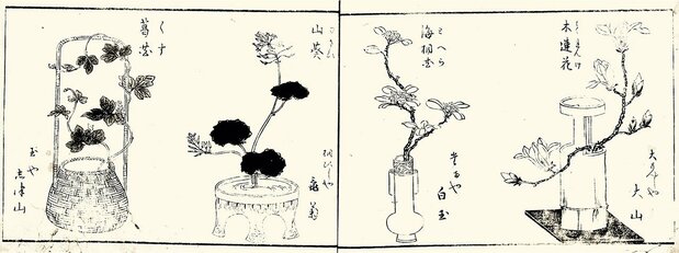 Tsutaya Jûzaburô publie son premier ouvrage, Hitome senbon. (Avec l'aimable autorisation de l'Institut national de littérature japonaise)