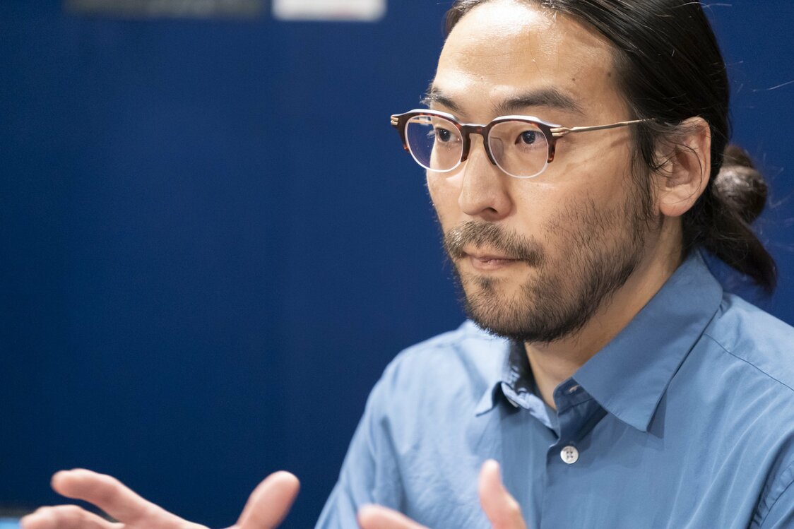横山裕章氏　撮影：上平庸文