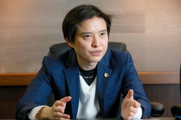 河西邦剛律師(攝影:今村拓馬)