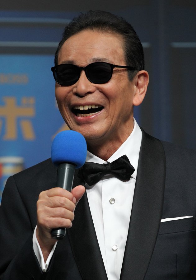 Tamori (Morita Kazuyoshi) remains a fixture on the entertainment scene even after leaving Waratte ii tomo. (© Jiji)