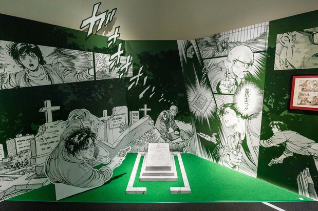 El rincón del Duelo en el cementerio con Umibōzu es impresionante.