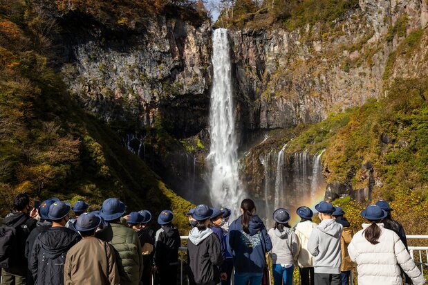 The falls are a popular destination for school excursions.