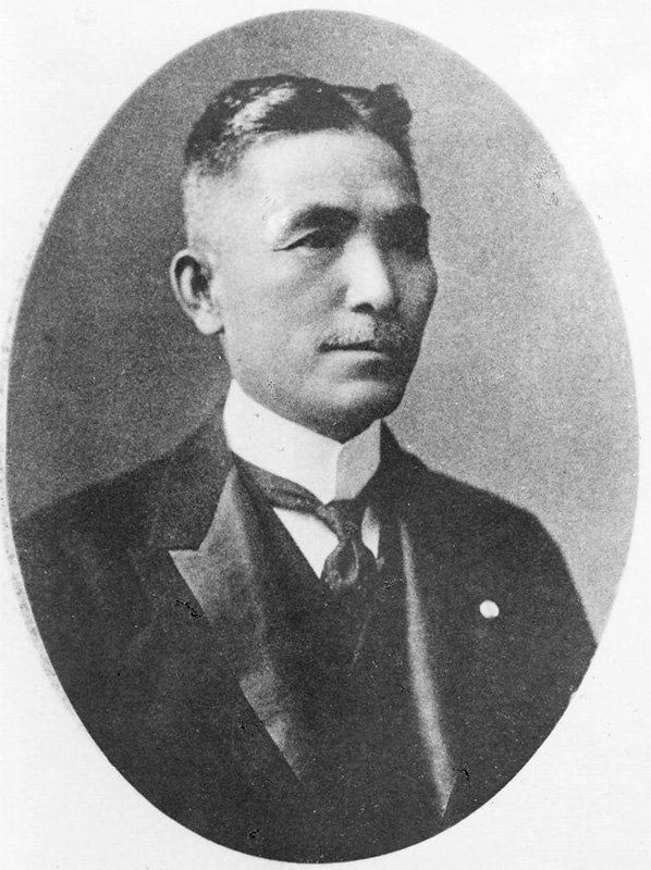 濱野彌四郎技師（提供：古川勝三）