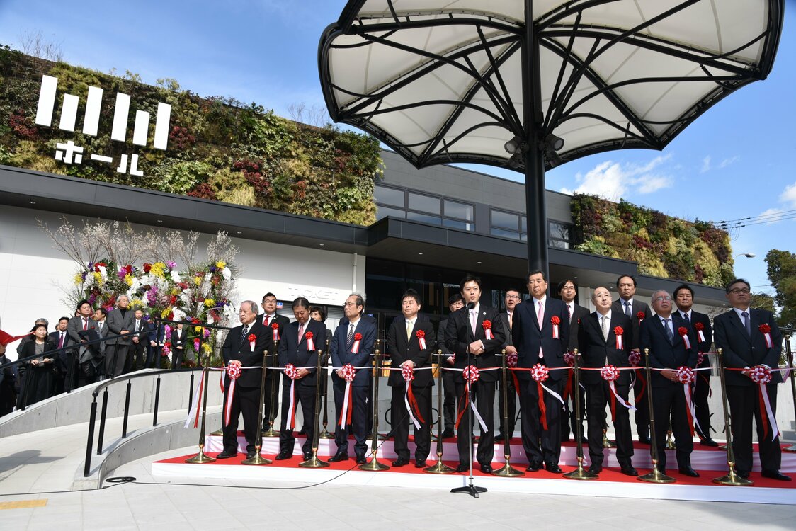 Ouvert en tant que plateforme pour la promotion de la culture japonaise depuis Osaka vers le monde entier, le Cool Japan Park Osaka était l’une des initiatives financéespar le fonds Cool Japan. Photo prise le 23 février 2019. (© Jiji)
