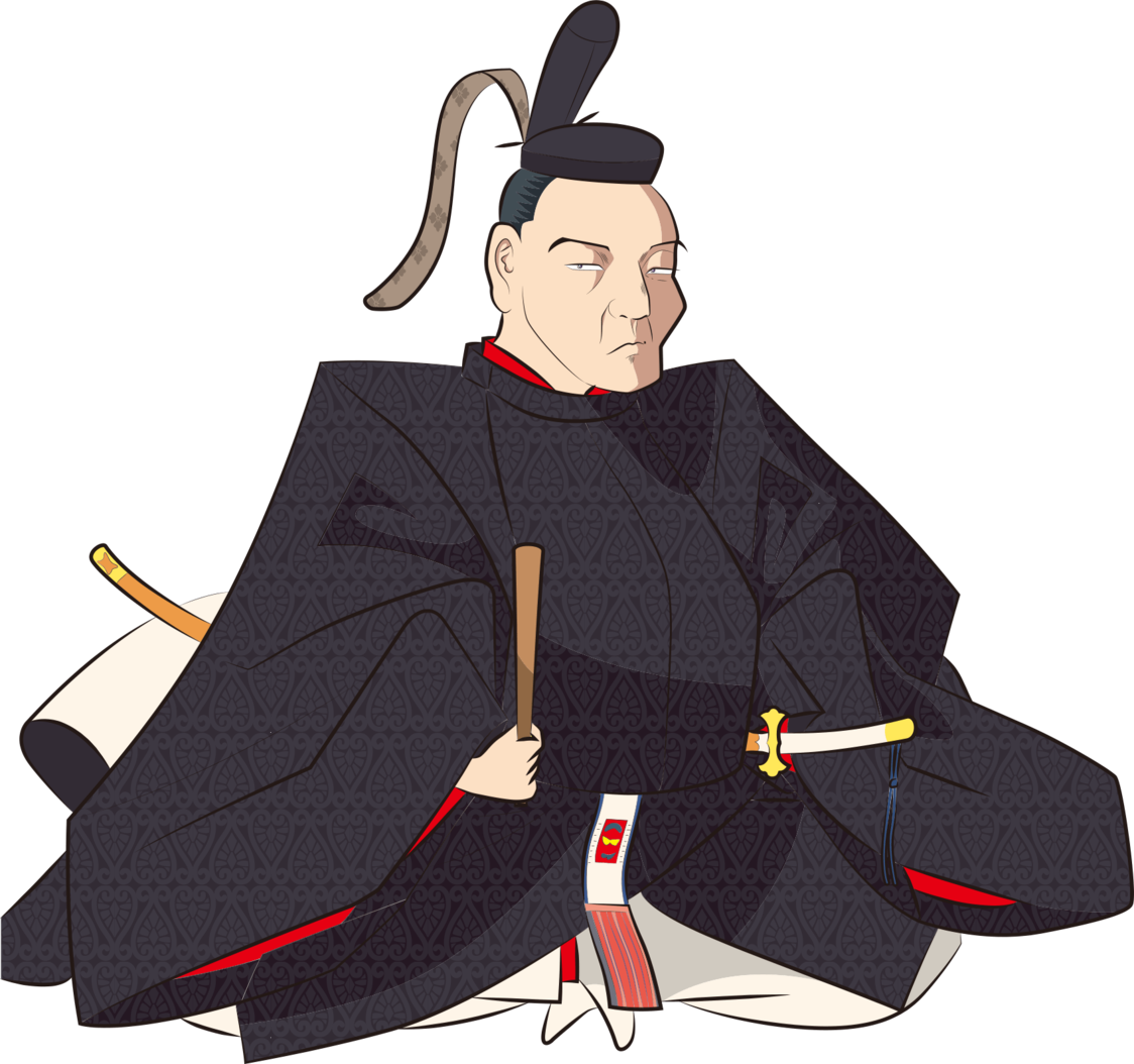 綱吉が館林藩藩主だった頃からの側近。綱吉が将軍に就任すると吉保も幕閣として重用された。こうしたあからさまな「贔屓（ひいき）人事」も不評を買った。柳沢吉保（イラスト : さとうただし）