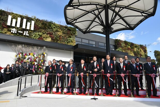 Ouvert en tant que plateforme pour la promotion de la culture japonaise depuis Osaka vers le monde entier, le Cool Japan Park Osaka était l’une des initiatives financéespar le fonds Cool Japan. Photo prise le 23 février 2019. (© Jiji)