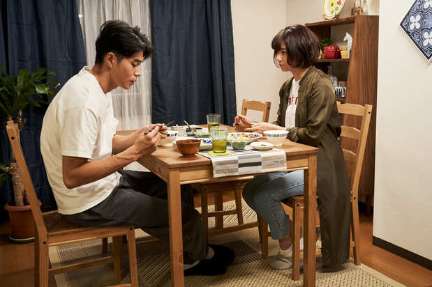 普通のボクシング映画と違うヒロイン・千佳(木村文乃)の役回りにも注目 ©2021『BLUE/ブルー』製作委員会