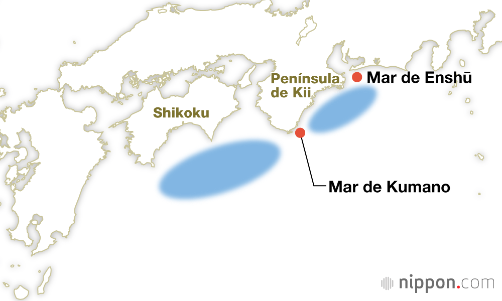 El gran terremoto de la fosa de Nankai, un fenómeno con un ciclo de 100-150 años