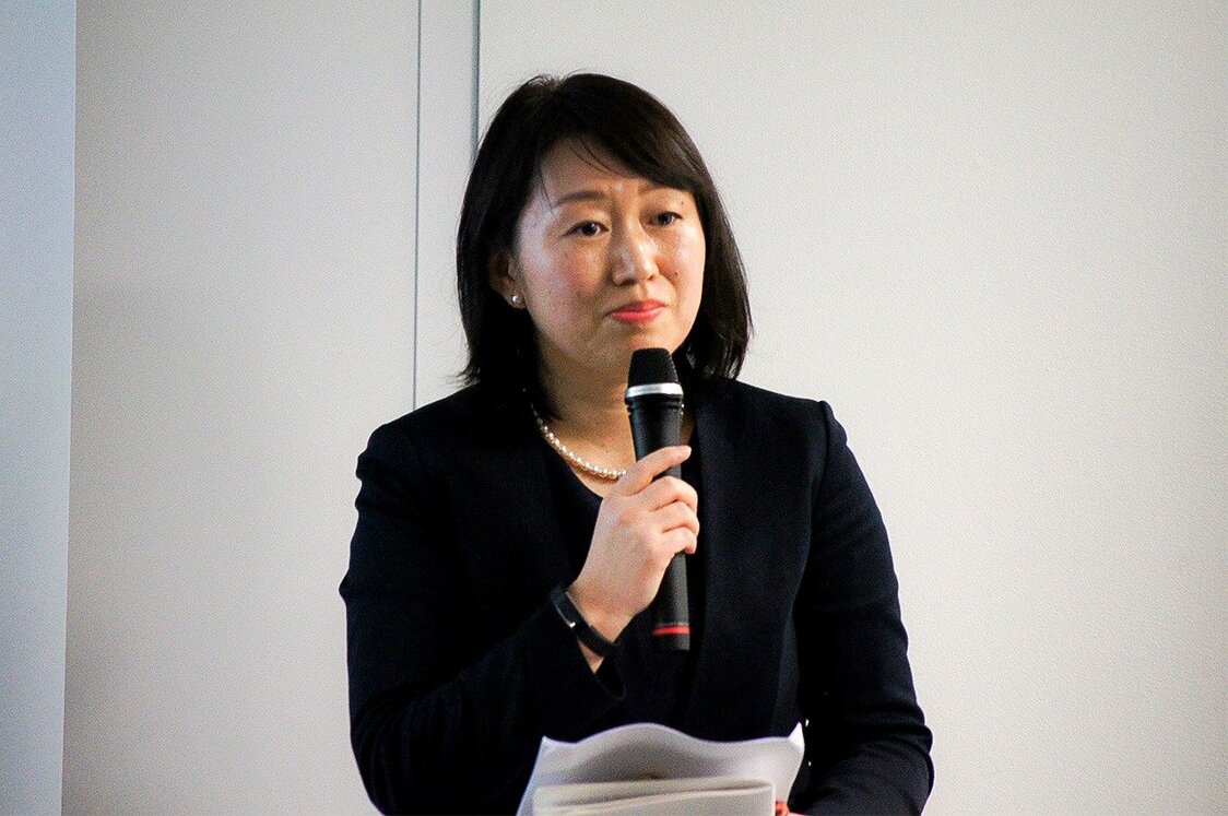 赤松美和子・大妻女子大学准教授（nippon.com高橋郁文撮影）