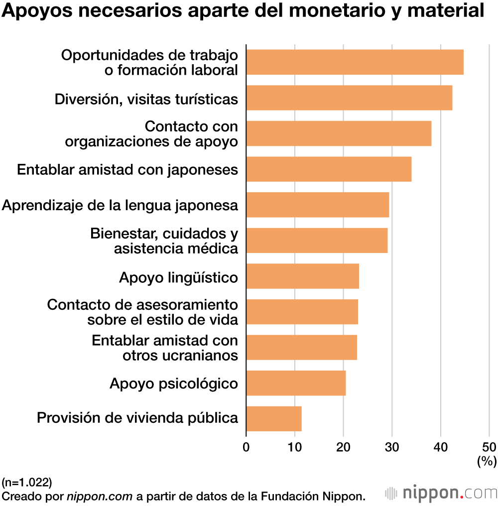Apoyos necesarios aparte del monetario y material