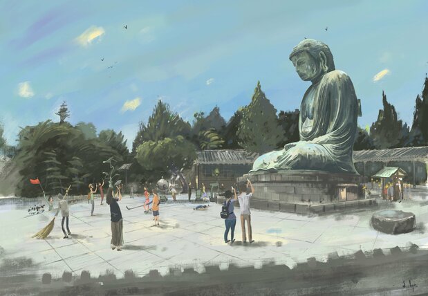 镰仓高德院大佛