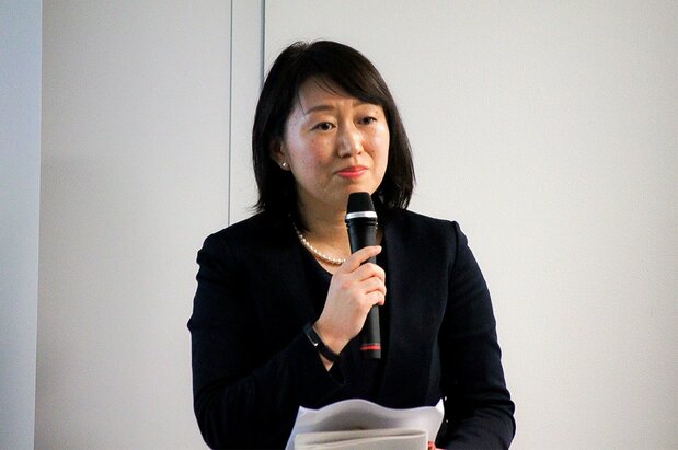 赤松美和子・大妻女子大学准教授(nippon.com高橋郁文撮影)