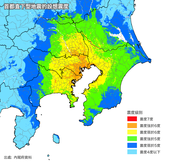 首都東京的地震對策：救援部隊最多達14萬人