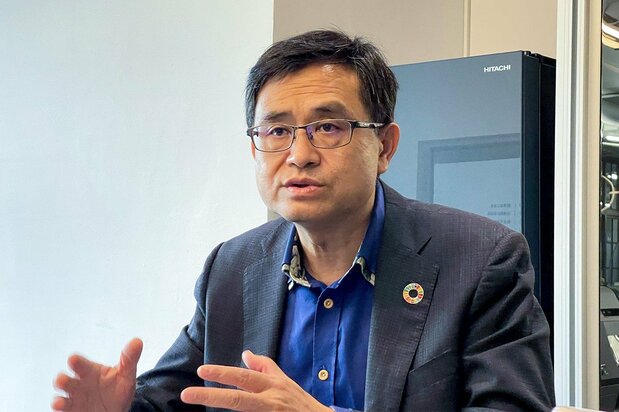 台湾デザイン研究院副院長の林鑫保氏。プロジェクトの意義は「台湾」そのものをブランディングすることだという