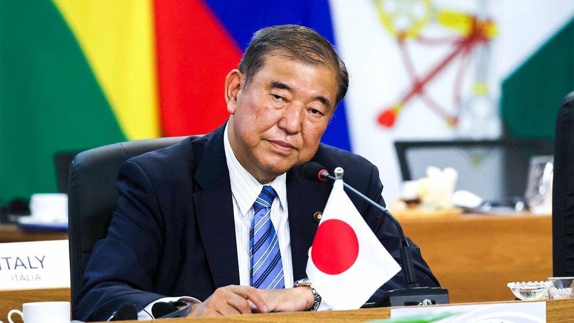 Ishiba Shigeru lors de l’APEC / Sommet du G20 à Rio de Janeiro, au Brésil, le 18 novembre 2024. (©Jiji)