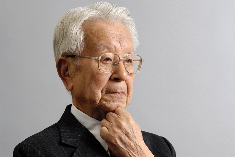 カローラの生みの親、長谷川龍雄氏（写真提供：トヨタ自動車）
