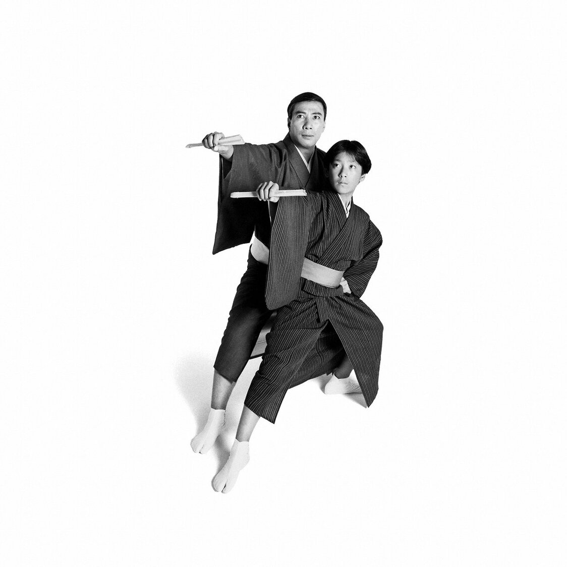 Parent : Ichikawa Danjûro, acteur de kabuki. Enfant : Ichikawa Shinnosuke, idem.