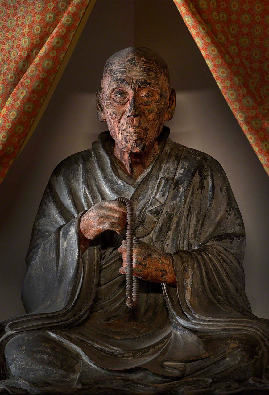 東大寺  重源上人坐像：六田知弘の古仏巡礼