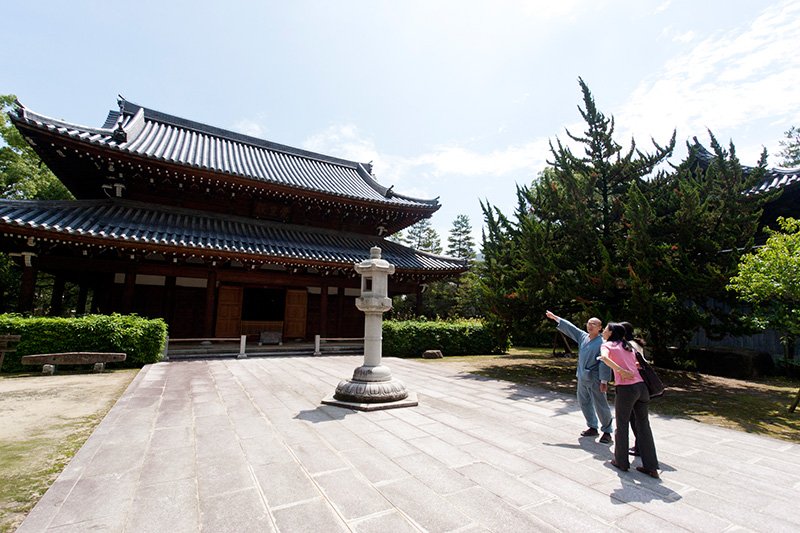 「寺院のある街並みが古くから都市計画に生かされていれば、現在の京都にも勝る一大歴史エリアが残されていたのではないでしょうか」（承天寺の圓翔さん）。
