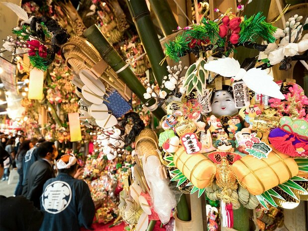 Mercado Tori no Ichi. (Pixta)