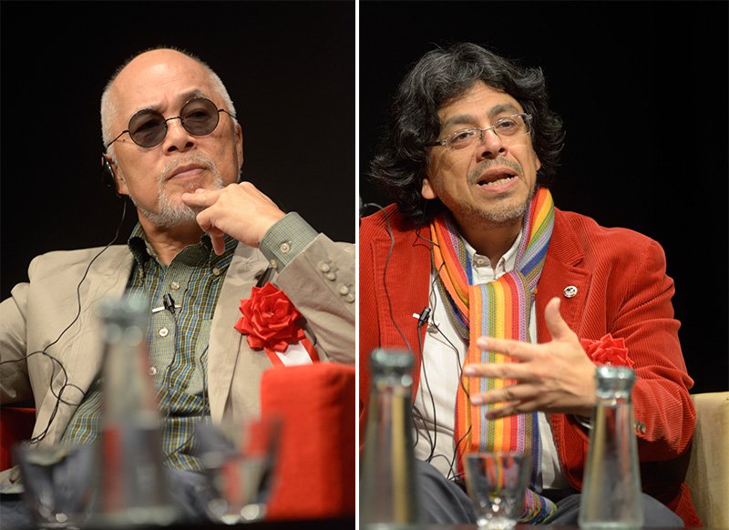Ōsaka Gō sitúa en España la trama de muchas de sus novelas. Fernando Iwasaki es historiador además de escritor y profesional de la gestión cultural.