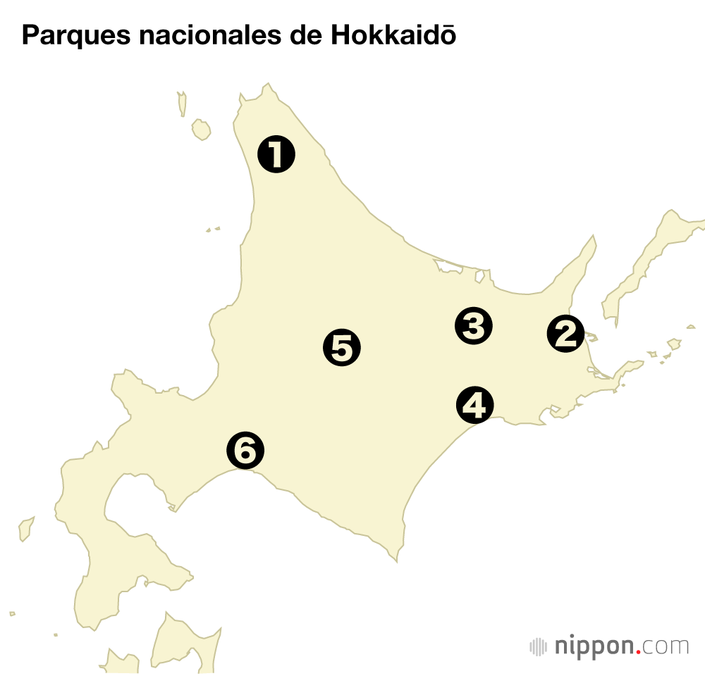 Seis parques nacionales de Hokkaidō que merece la pena visitar