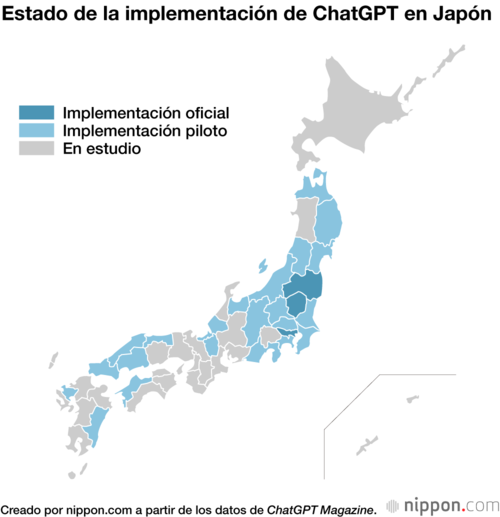 Estado de la implementación de ChatGPT en Japón